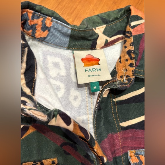 FARM Rio Multicolor Jumpsuit size M - Picture 3 of 4